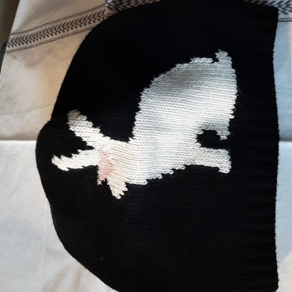 Vintage 2019 PRADA bunny Beenie Tuque Hat M Made In ITALY wool Cashmere - Picture 9 of 10
